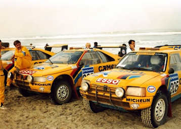 Peugeot bei der Rallye Dakar (1987 - 1990)