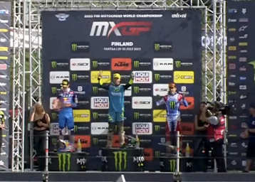 Romain Febvre gewann den Finnland-Grand-Prix vor Jorge Prado und Glenn Coldenhoff