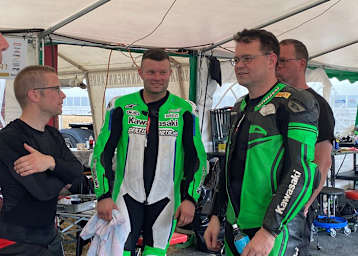 Roman Raschle (2.v.r.) kann es noch