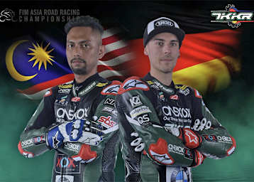 Markus Reiterberger (re.) mit Teamkollege Azlan Shah