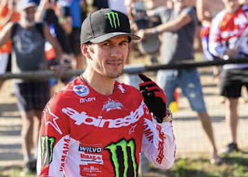 Der Schweizer Jeremy Seewer markierte in Ernée Bestzeit