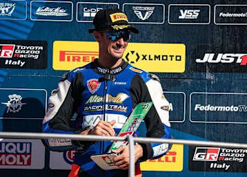 Simone Corsi kommt als italienischer Supersport-Meister nach Jerez