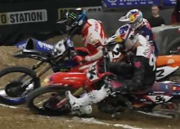 Ken Roczen und Eli Tomac am Start zum alles entscheidenden Sonntagsfinale