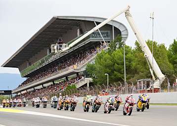 Moto2-Start in Barcelona: Im nächsten Jahr werden die Plätze arg durcheinander gewirbelt