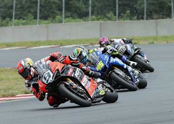 Danilo Petrucci übernahm am Sonntag wieder die Gesamtführung in der US-Superbike-Klasse