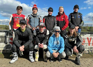 Supermoto of Nations Junior und Perspektiv Kader mit Trainer Jan Deitenbach