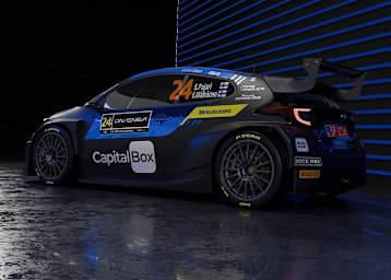 Der Toyotan Yaris Rally2 von Sami Pajari