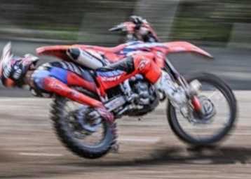 Emil Weckman hatte in Pietramurata Glück, dass er mit leichten Verletzungen davonkam