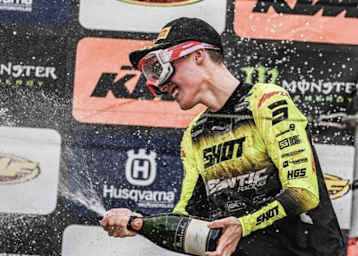 Maximilian Werner erreichte in Agueda erneut das Podium