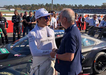 Uwe Mahla mit Bruno Spengler