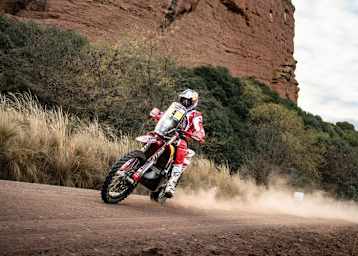 Sam Sunderland ist bei der Desafio Ruta 40 ausgeschieden