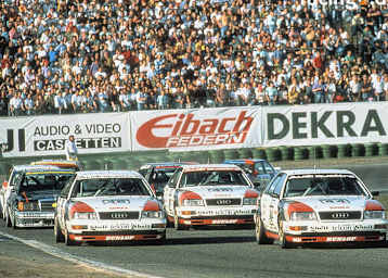 Audi fuhr in der DTM überaus erfolgreich