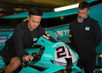 Zaqhwan Zaidi freundet sich weiter mit der Honda CBR1000RR-R an