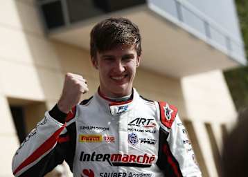 Théo Pourchaire fuhr in der Formel 2 für ART, holte 2023 den Titel. Er ist Nachwuchsfahrer von Sauber