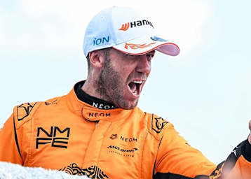 Sieg in Brasilien: McLarens Sam Bird.