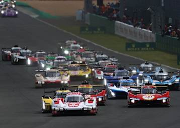 Immer besonders: Der Start zu den 24h Le Mans