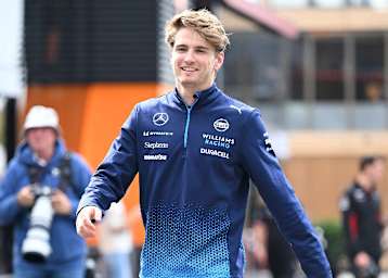 Logan Sargeant zu seiner Formel-1-Zeit im Williams-Dress. Das Team feuerte ihn und ersetzte ihn durch Franco Colapinto