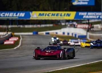 Der siegreiche Cadillac V-Series.R in Road Atlanta