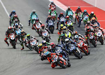 Das Teilnehmerfeld der Supersport-WM in Assen ist groß