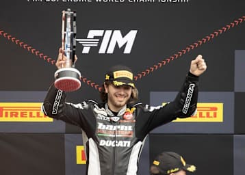 Nicholas Spinelli ist der Überraschungssieger in Assen	