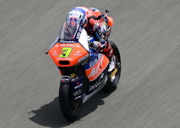 Tabellenführer der Moto2-WM – und Pilot einer Boscoscuro: Sergio Garcia