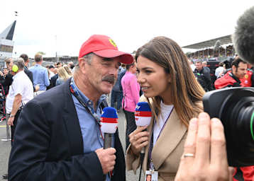 Nigel Mansell 2022 in Silverstone