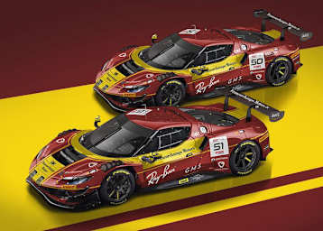 Die beiden AF Corse Francorchamps Motors-Boliden