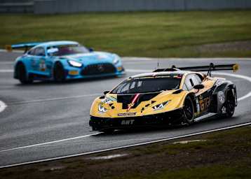 Gerhard Tweraser startet in Zandvoort im Lamborghini mit der #19