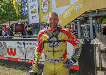 Lokalmatador Christian Hülshorst vom AMSC Lüdinghausen