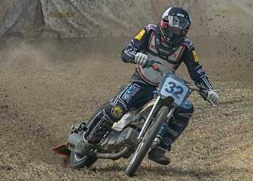 Timo Wachs beim Bahnpokal-Sieg in Osnabrück