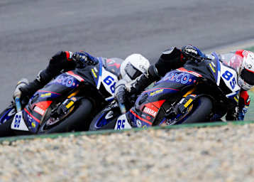 Twan Smits (85) und Kas Beekmans (68) vom Team Apreco