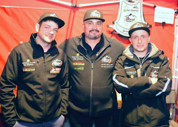 Christian Platzer mit Max und Maximilian Niedermeier