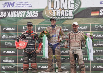 Chris Harris siegte vor Lukas Fienhage (l.) und Andrew Appleton (r.)