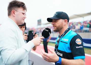 Justin Marks  beim Heim-GP seiner Trackhouse-Mannschaft