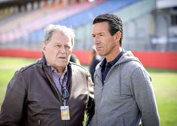 Manuel Reuter (rechts) gemeinsam mit Norbert Haug