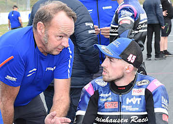 Harry Payne (re.) mit Maik Steinhausen