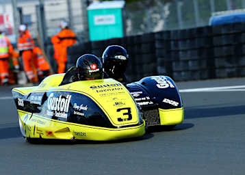 Pole-Position für Markus Schlosser mit Luca Schmidt