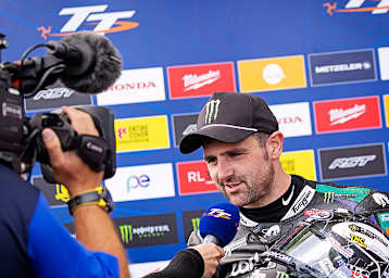 Michael Dunlop ist die Erleichterung anzusehen
