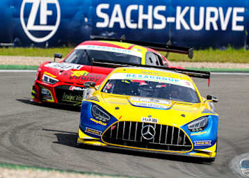 Die équipe vitesse gewann mit dem Mercedes-AMG GT3 (Sonntag) und dem Audi R8 (Samstag) beide STT-Rennen in Hockenheim
