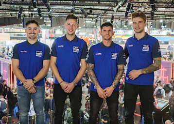 YART-Quartett für 2025: Robin Mulhauser, Marvin Fritz, Jason O'Halloran, Karel Hanika