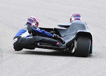 Aus dieser Perspektive bekam die Konkurrenz Payne/Rousseau in Estoril zu sehen