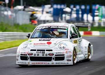 Der selbstentwickelte VW Beetle RSR wurde von White Angel for Fly and Help nur zweimal beim 24h-Rennen auf dem Nürburgring eingesetzt