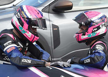 Nicht immer läuft es nach dem Geschmack von Payne/Rousseau (Steinhausen Racing)