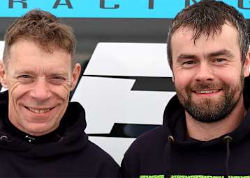 Ben Birchall (li.) und sein neuer Beifahrer Patrick Rosny