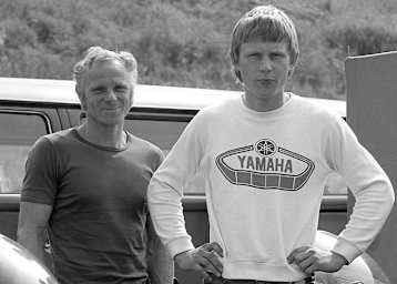 Kongeniales Duo: Siegi Minich (re.) mit seinem Vater Mühlfried