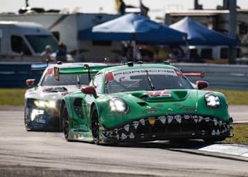 Publikumsliebling: Der Porsche 911 GT3 R als Rexy