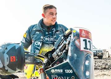 Justin Gerlach hat neun von zwölf Etappen geschafft