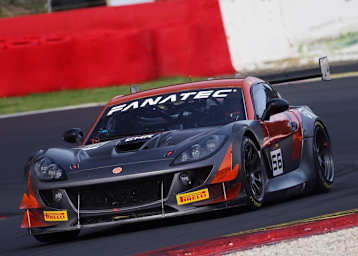 Die V8-Urgewalt Ginetta G56X bei seinem Testeinsatz in Spa-Francorchamps 2024