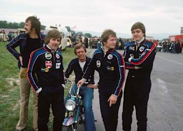 Start auf dem Norisring, noch sind die Auto in gutem Zustand