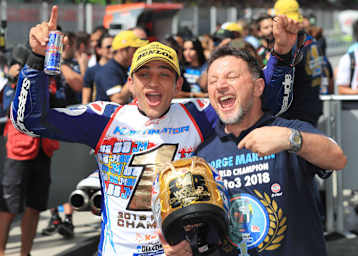 2018 bescherte Jorge Martin Fausto Gresini den dritten WM-Titel als Teambesitzer